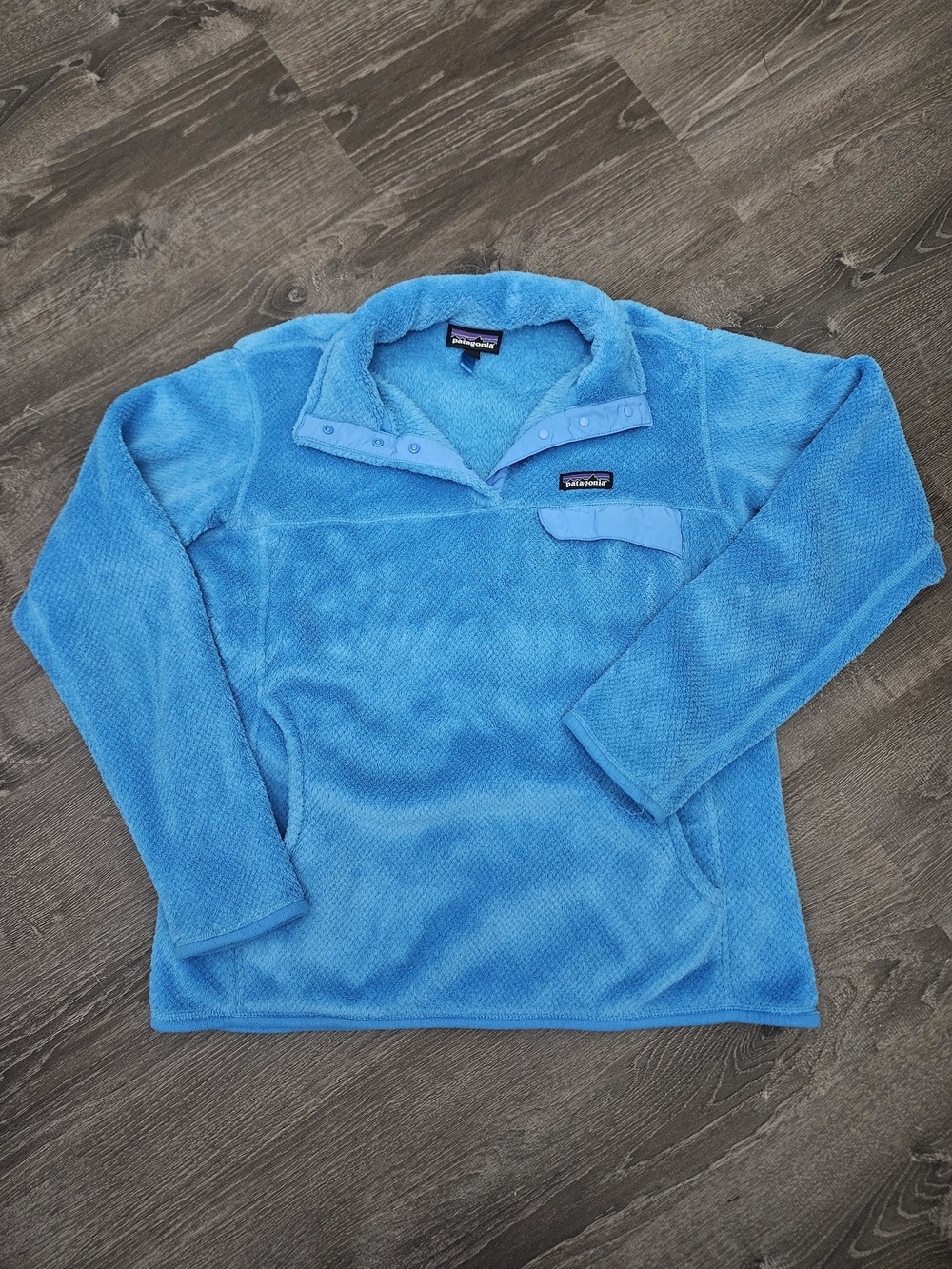 Patagonia Re-Tool Snap-T Fleece Pullover Blue FA15 Women's Size Large